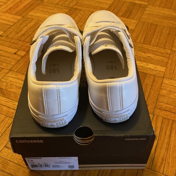 Converse Faux Leather Shoes - Picture 3 of 5